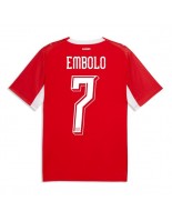 Švýcarsko Breel Embolo #7 Domácí Dres MS 2026 Krátký Rukáv
